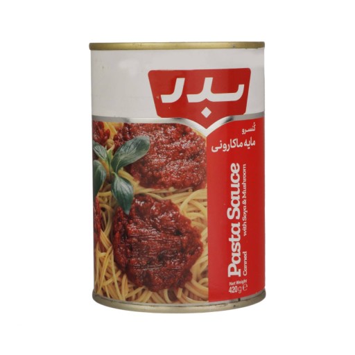  عکس کنسرو سس ماکارونی بدر